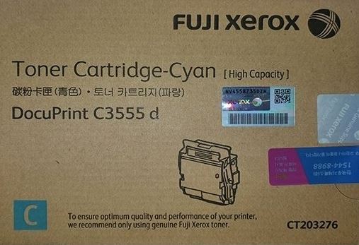 제록스 CT203276 파랑 정품토너 
순정품라벨 미부착 20%차감