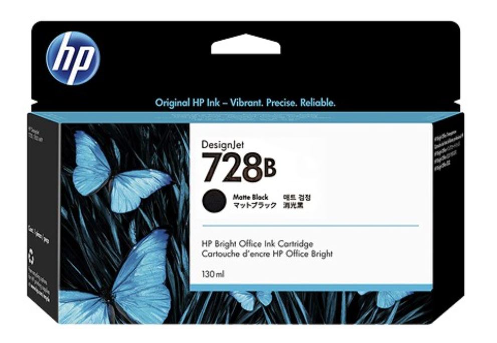 HP728B 3WX26A 
매트검정 정품잉크