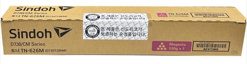 신도리코 D730T28KM
TN-626M 빨강 정품토너
