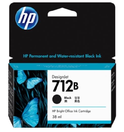 HP712 3ED28A 
검정 정품잉크