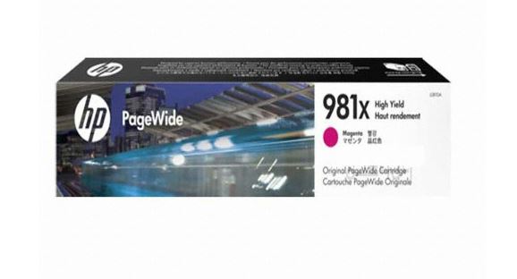 HP L0R10A  981X
빨강 정품잉크