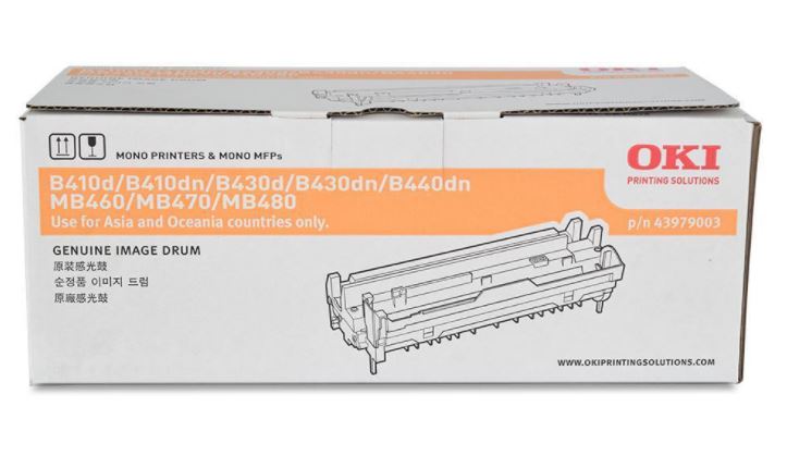 OKI B410D/B410DN/B430D
43979003 정품드럼
자가검사스티커 미부착 50%차감