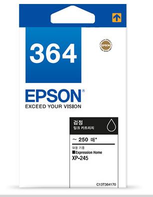엡손 T364170 검정 정품잉크