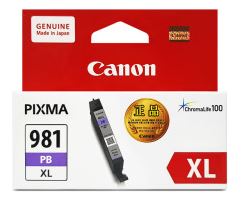 캐논 CLI-981XL PB
포토블루 대용량 정품잉크
보증스티커 미부착 20%차감