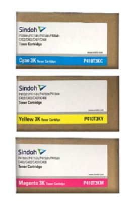 신도리코 P410T3KC 파랑
신도리코 P410T3KM 빨강
신도리코 P410T3KY 노랑