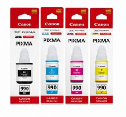캐논 GI-990PBK 검정
캐논 GI-990C 파랑
캐논 GI-990M 빨강
캐논 GI-990Y 노랑