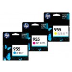 HP955 L0S51AA 파랑 정품잉크
HP955 L0S54AA 빨강 정품잉크
HP955 L0S57AA 노랑 정품잉크