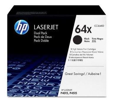 HP CC364XD 정품토너
듀얼팩