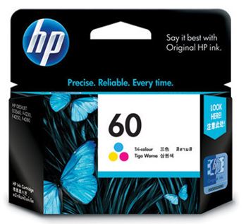 HP60 CC643WA
컬러 정품잉크