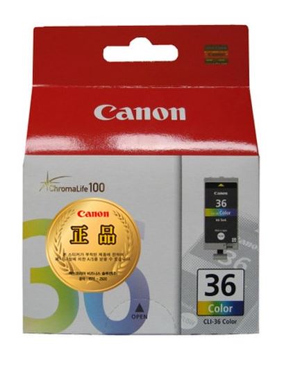 캐논 CLI-36CL
컬러 정품잉크