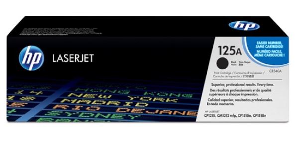 HP CB540A 125A
검정 정품토너
