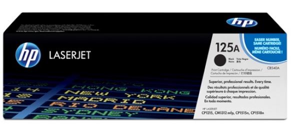 HP CB541A 125A
파랑 정품토너