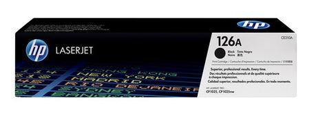 HP CE310A 126A
검정 정품토너