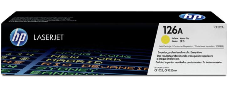 HP CE312A 126A
노랑 정품토너