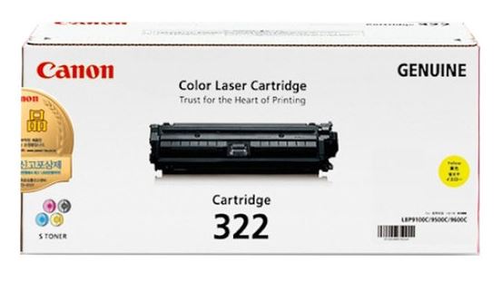 캐논 CRG-322Y 노랑 정품토너
순정품스티커 미부착 20%차감