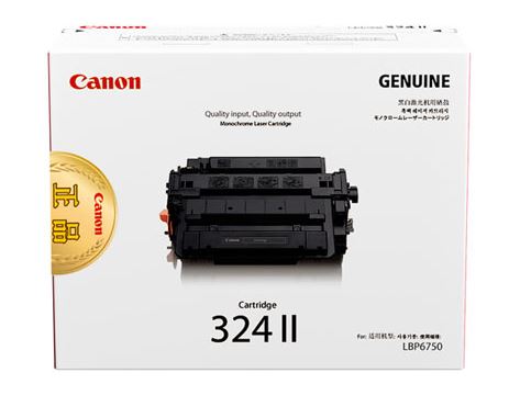 캐논 CRG-324II
검정 대용량 정품토너
순정품스티커 미부착 20%차감