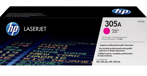 HP CE413A 305A 빨강 정품토너