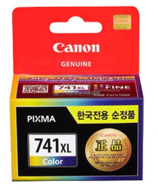 캐논 CL-741XL
컬러 대용량 정품잉크
순정품마크 미부착 20%차감
