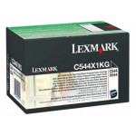 렉스마크 C544X1KG 검정 정품토너