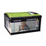 렉스마크 C544X1YG 노랑 정품토너