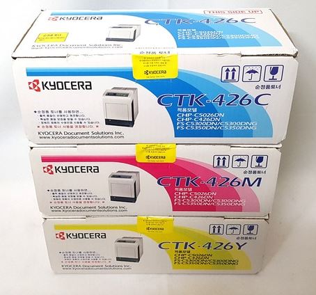 교세라 CTK-426C 파랑 정품토너
순정품라벨 훼손 50%차감
순정품라벨 미부착 매입불가