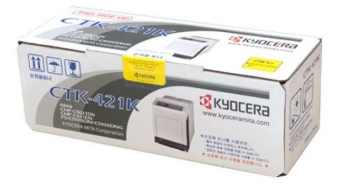교세라 CTK-421K 검정 정품토너
보증스티커 미부착 매입불가