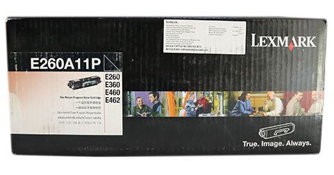 렉스마크 E260A11P 정품토너