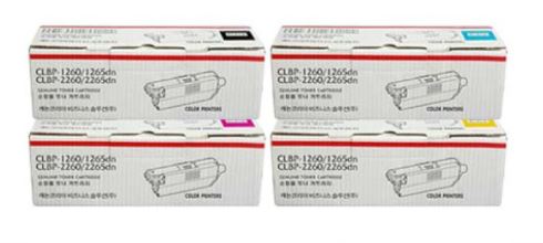 캐논 CLBP-1260C 파랑 정품토너
캐논 CLBP-1260M 빨강 정품토너
캐논 CLBP-1260Y 노랑 정품토너