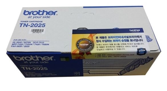 브라더 TN-2025 정품토너
순정품라벨 미부착20%차감
자가검사스티커 미부착 30%차감