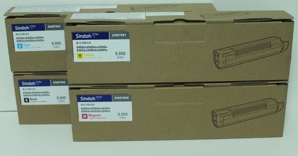 신도리코 Q400T8KK 검정 정품토너