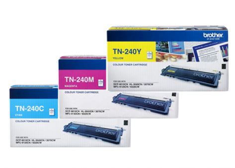 브라더 TN-240M 빨강 정품토너