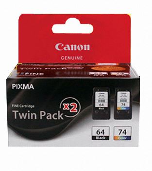 캐논 PG-64 + CL-74 정품잉크
트윈팩