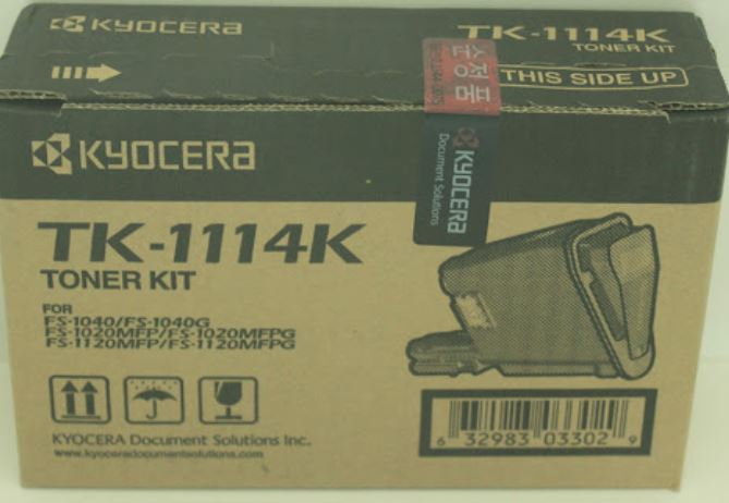 교세라 TK-1114K 검정 정품토너