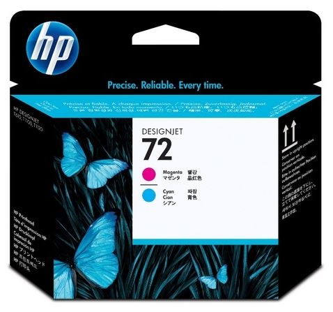HP72 C9383A
빨강+파랑 정품헤드