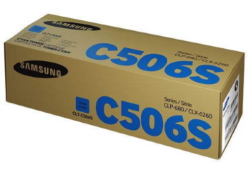 삼성 CLT-C506S 파랑 정품토너
