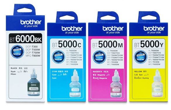 브라더 BT6000BK 검정
브라더 BT5000C 파랑
브라더 BT5000M 빨강
브라더 BT5000Y 노랑