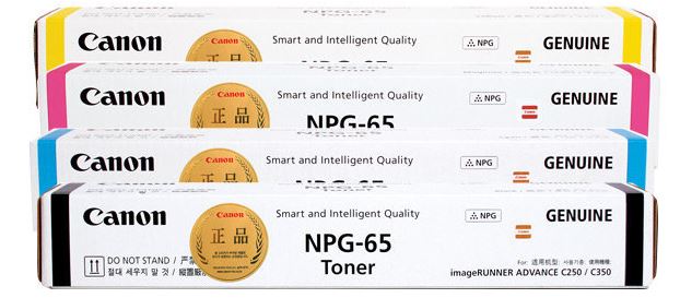 캐논 NPG-65C 파랑 정품토너
캐논 NPG-65M 빨강 정품토너
캐논 NPG-65Y 노랑 정품토너