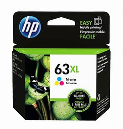 HP63XL F6U63AA
컬러 대용량 정품잉크