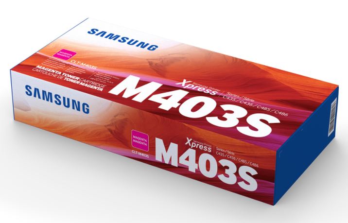 삼성 CLT-M403S 빨강 정품토너