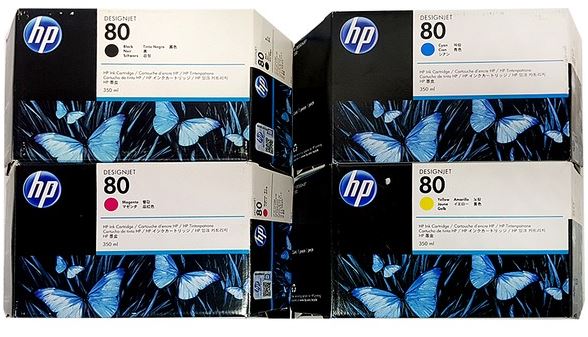 HP80 C4847A
빨강 정품잉크