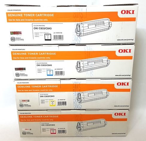 OKI C833 C843 파랑 46443107
OKI C833 C843 빨강 46443106
OKI C833 C843 노랑 46443105
자가검사스티커 미부착 50%차감
