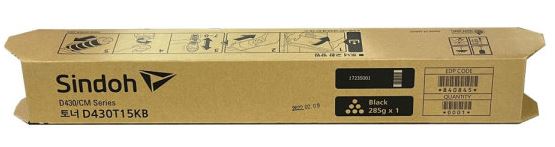 신도리코 D430T15KB 
검정 정품토너