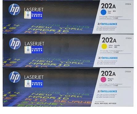 HP CF501A 202A 파랑 정품토너
HP CF502A 202A 노랑 정품토너
HP CF503A 202A 빨강 정품토너
AC 화이트팩 10%차감