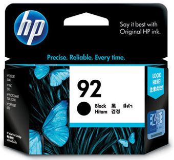 HP92 C9362WA 검정 정품잉크