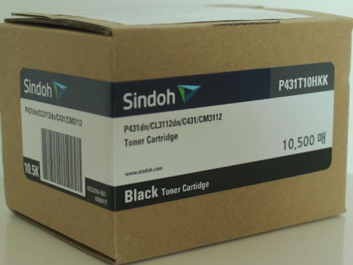 신도리코 P431T10HKK 검정 정품토너
비매품도장표기 20%차감
