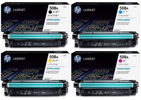 HP 508A
CF360A / CF361A
CF362A / CF363A