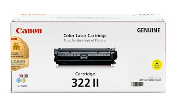캐논 CRG-322II Y
노랑 대용량 정품토너
순정품스티커 미부착 20%차감