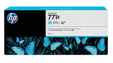 HP771B B6Y04A
밝은파랑 정품잉크