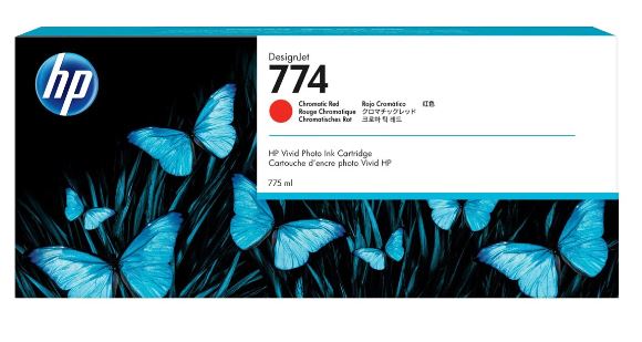 HP774 P2W02A
크로마틱레드 정품잉크
