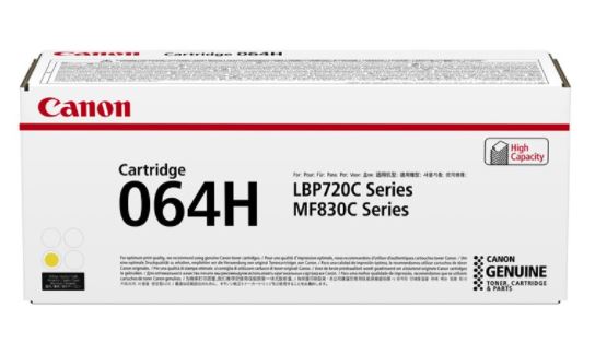 캐논 CRG-064H Y 노랑 정품토너